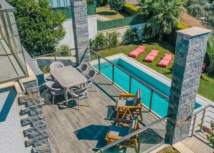 House - Yalikavak Centre, Private Poolouse فيلة